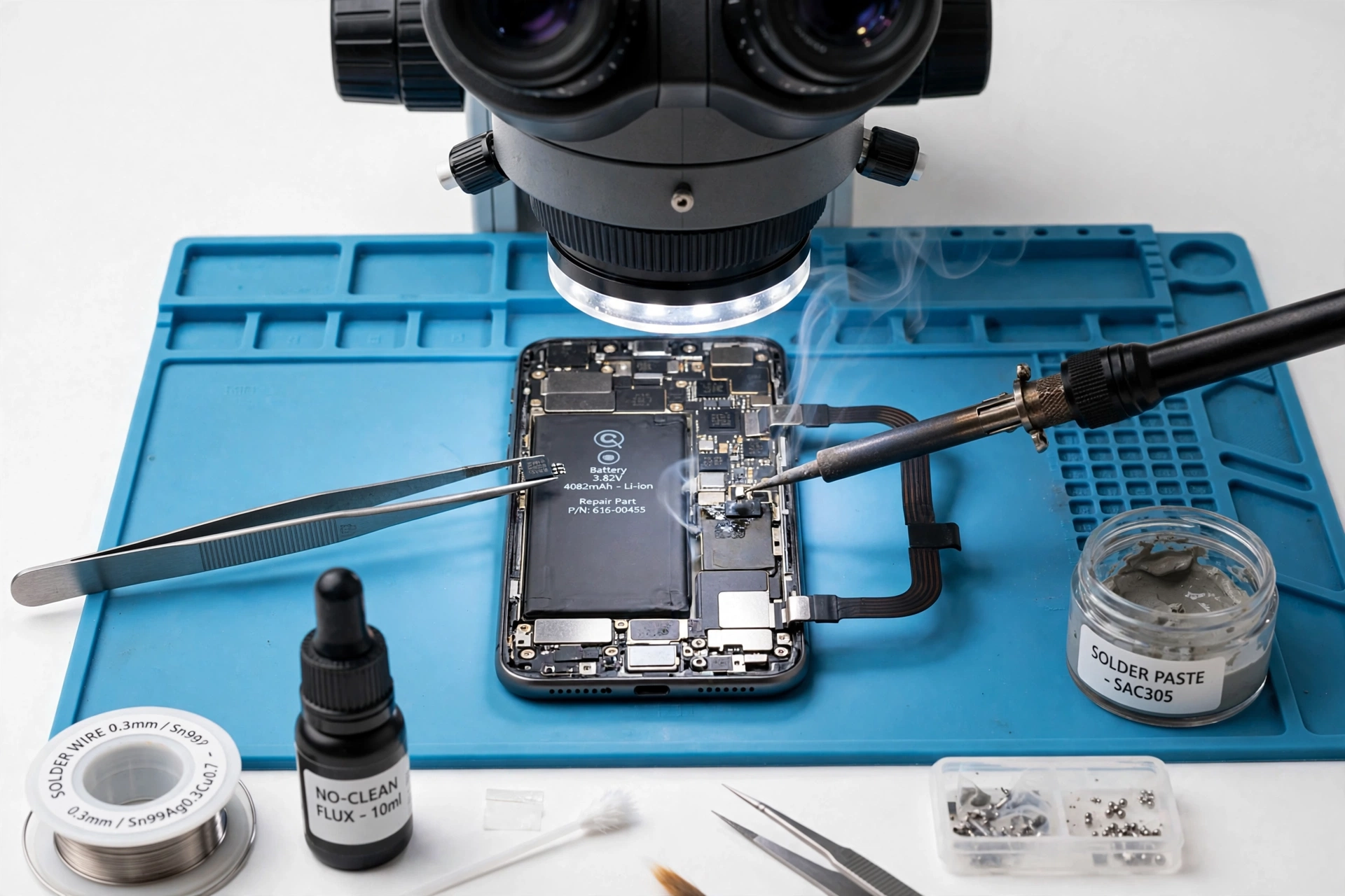 Microsoldering
